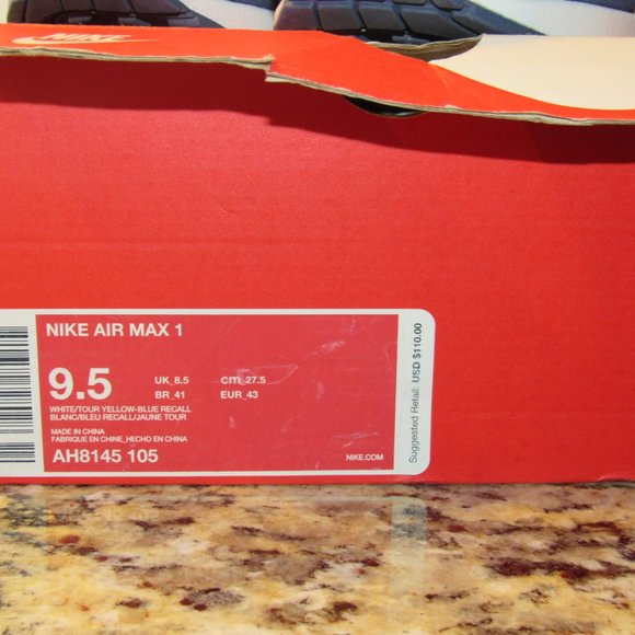 Nike Air Max 1 - Blue Recall - Picture 6 of 6
